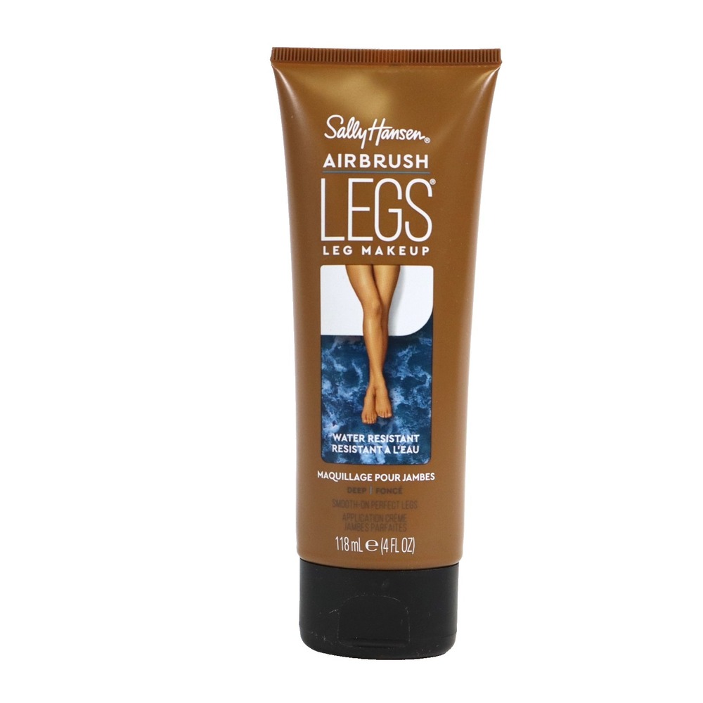 Sally Hansen Airbrush Legs Leg Makeup Water Resistant 04 Deep Shade MINOR LEAK